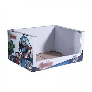 China Custom Small Tabletop Cardboard Counter Display Store Display Stand Box on sale