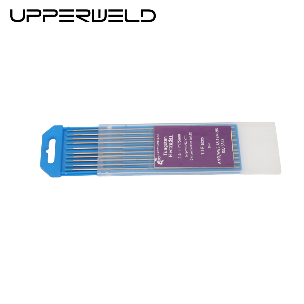 Blue Upper WL20 Tungsten Electrode for Carbon Steel Stainless and Nickel Tig Welding