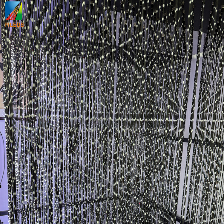 artnet 3d Led Display Pixel Light Led matrix Light Ball LED Sphere String Lights 3D DMX LED Ball RGB Full Colour 3d Curtain