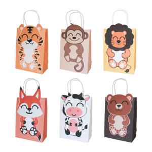 Wholesale Biodegradable Cardboard Wine Totes Custom Cardboard Bags 16*8*20cm from china suppliers