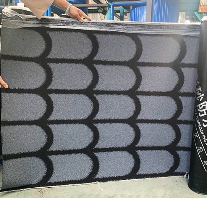 Fish Scale Roof Waterproof Membrane 1m Width 3mm Thickness for Construction Materials