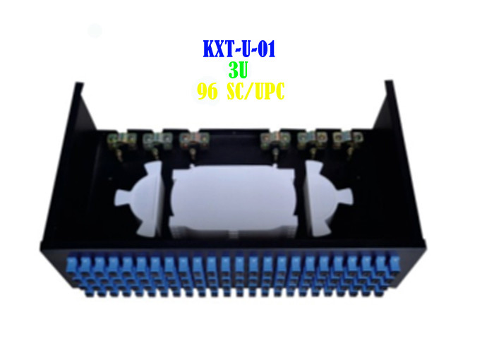 Domestic ODF Fiber Optic Patch Panel Rack Mount 3U 96 Cores Digital Durable