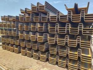 Wholesale Sy295 Sy390 355mpa Sy390 Cold Formed Steel Sheet Pile AISI Ss400 Astm A36 from china suppliers