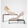 Buy cheap Black Metal Shop Display Showcase Fashionable For Perfume / Watch Store from wholesalers