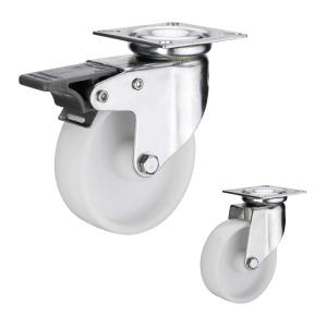 Wholesale 38kg Loading 50mm Nylon Wheels , ISO9001 Heavy Duty Nylon Caster Wheels from china suppliers