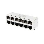 LPJG67547CNL 10/100/1000 Base-T 10p8c Without LED 2x6 Port RJ45 Network