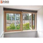 Custom Aluminum French Tempered Casement Glass Windows