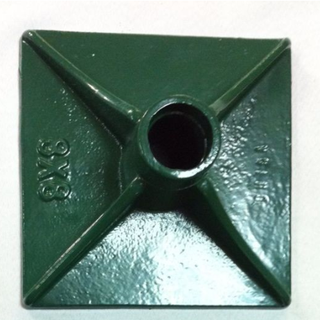 Used Widely Customized Cast Iron Guardrail Fixed Base with EU/ISO9001 2008 Certificate