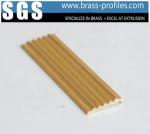 Brass Anti-slip Strip For Stair Copper Extruding Flooring Sheet
