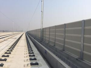 Wholesale Weather Resistance Highway Sound Barrier Walls , Motorway Noise Barriers from china suppliers