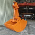 Hydraulic Clamshell Bucket And Rotary Shell Grab For Excavator