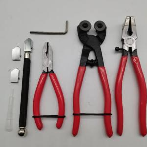 Wholesale OEM Electrician Tool Set Cutter Mosaic Glass Cutter Kits 8 Pieces from china suppliers