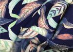 Eco Friendly Sports Bra Wicking Fabric , Paisley Printed Breathable Underwear