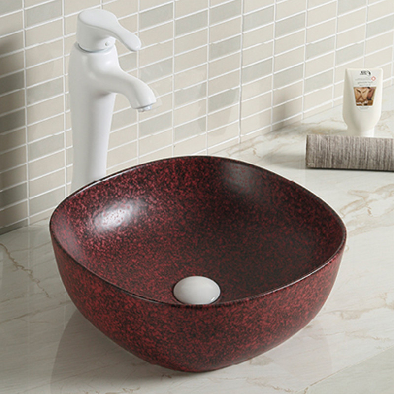 300mm Seamless Bathroom Sink And Countertop Basin Bowl Grey White Black