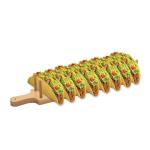 Multifunctional Bamboo Burrito Rack 8 Kitchen Slot Tortilla Stand Food Serving