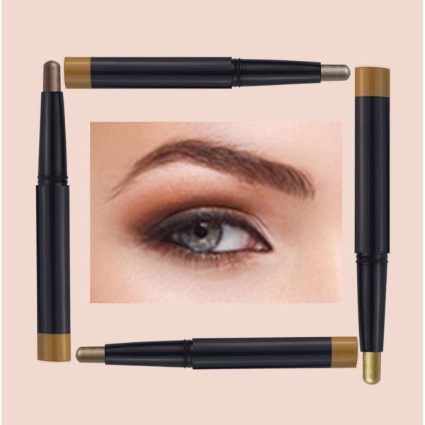 Shimmer Cream Eye Shadow Stick Crease Proof Long Lasting Eyeshadow Stick