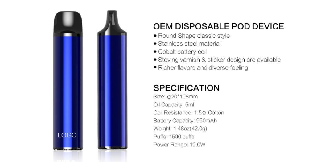 Wholesale 2022 M21 disposable pod device vape pen OEM china