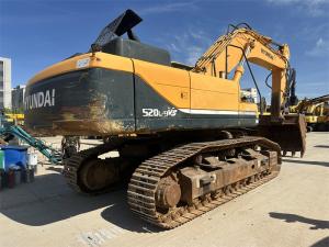 Wholesale Original Used Hyundai R520LC-9 Excavator 52 Ton Korea Used Hyundai 520 large Digger from china suppliers