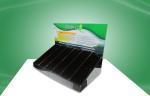 Foods 6 Column Retail Cardboard Countertop Displays With Glossy Finish