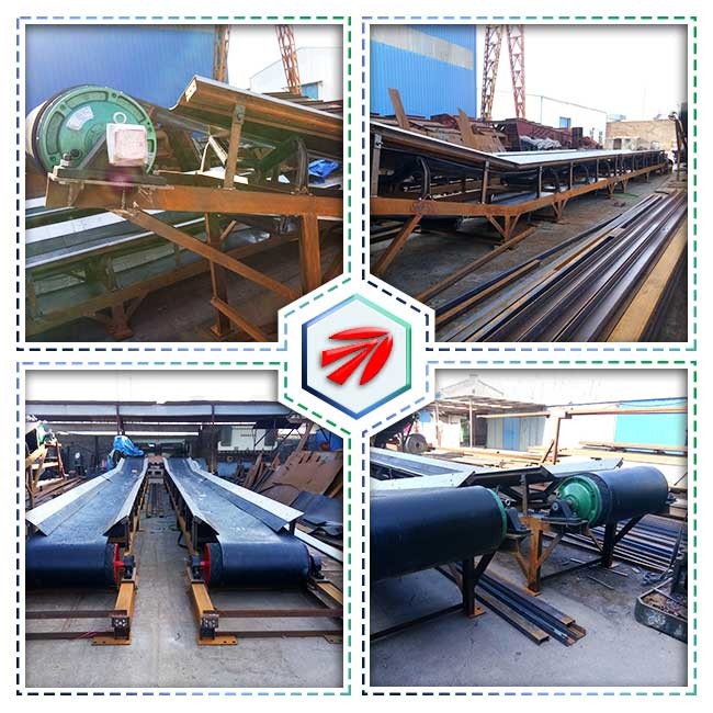 Easy Loading Automatic Conveyor Belt Equipment High Strength Structure Variable Speed