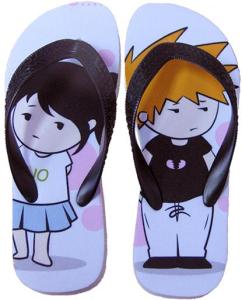 Wholesale Sublimation Slippers(with outline border) from china suppliers