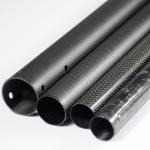 Round Carbon Fiber Tube 2 Mm Thickness 1000 Mm Length