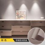 Decorative Film PVC Soft Touch Wallpaper Wardrobe Door Stickers 122cm Width