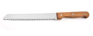 Wholesale Stainless steel Bread knife with rubber wood from china suppliers