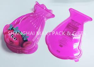 Wholesale Food Grade Pink Cotton Plastic Candy Containers For Party Favors Customized Special Shaped from china suppliers