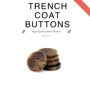 Wholesale Resin Trench Coat Buttons from china suppliers