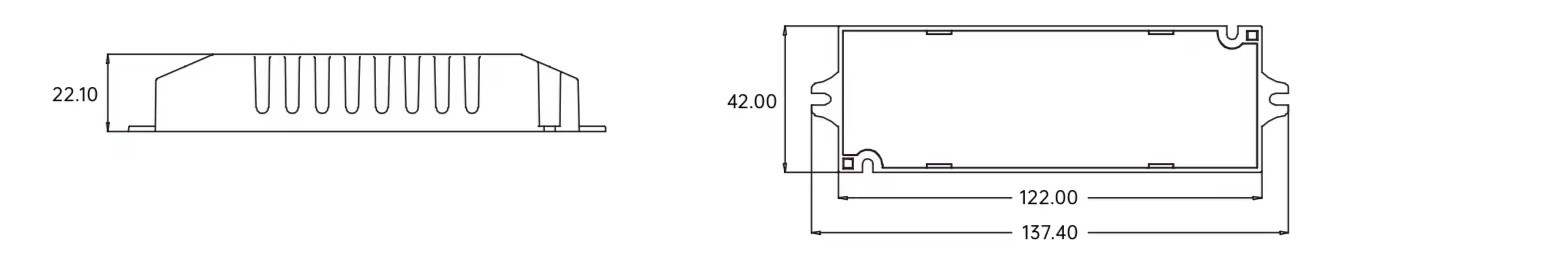 DC Solution Emergency Converter With Tiny Size And Battery Inside