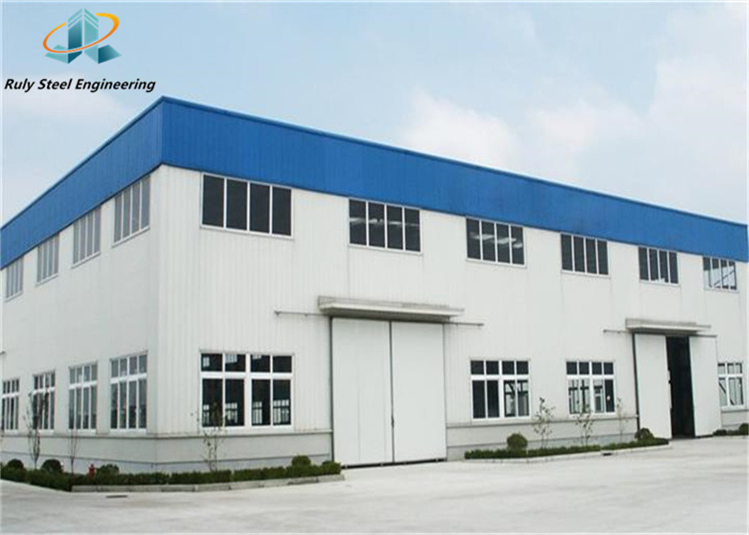 Free Design Prefabricated Steel Structure Building Construction Materials Warehouse Large Span Prefab Metal Buildings