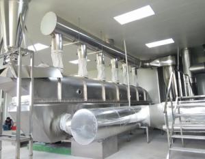 Wholesale 304SS 500kg/H Chemical Vibro Horizontal Continuous Fluidized Bed Dryer from china suppliers