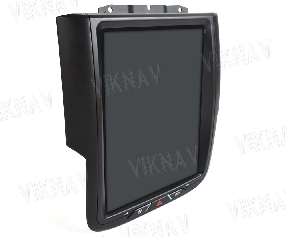 10.5 inch Touch Screen Android 13 Stereo DVD Player For 2013-2019 Dodge Ram Manual AC 8 Core Navigation Car Stereo