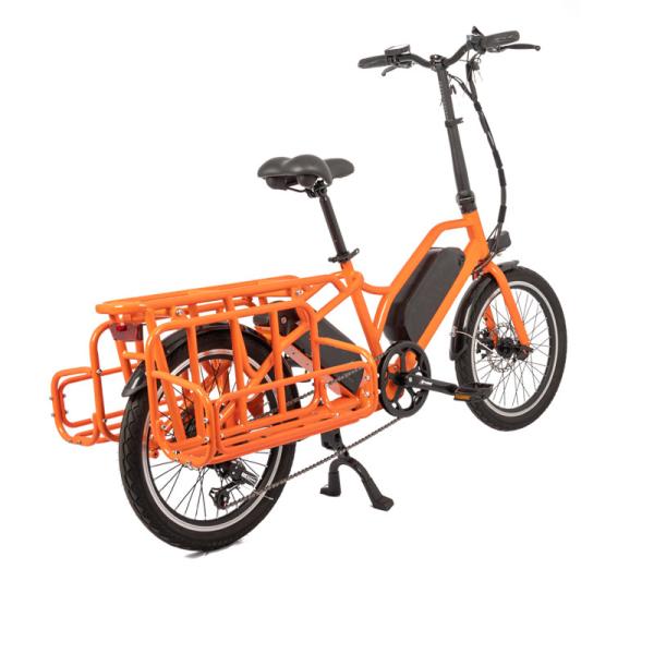 Customizable Basket and 7 Speed Gears Make 36V350W Electric Cargo Bike for
