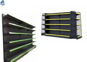 Wholesale Multifunction Grocery Store Shelving Systems , Dustproof Readymade Showroom Racks from china suppliers