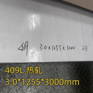 Wholesale SUH409L/SUS409L 1.4512 Stainless Steel Plate 3.0*1255*3000MM 1D Surface For Auto Exhaust Parts from china suppliers