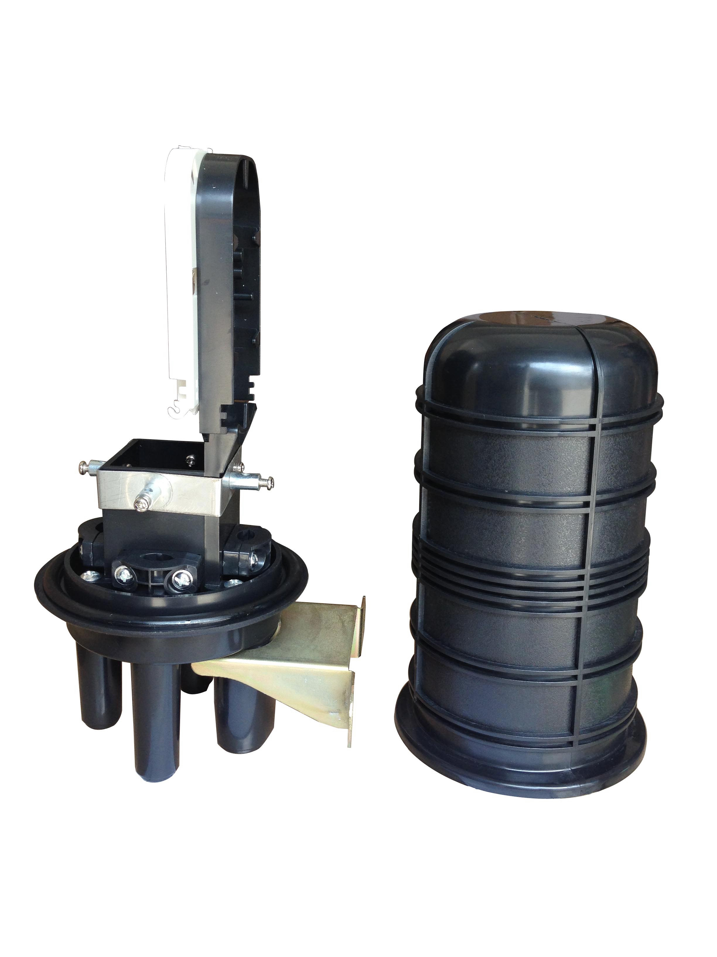 48C ISO FTTH Optic Joint Closure IP68 Aerial Hanged Dome Joint Closure