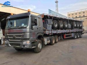 Wholesale 40FT Container Semi Trailer With High Strength Steel Material from china suppliers