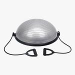 Anti Skid Grey Gym Half Balance Ball For Yoga Workout Massage Balance Ball