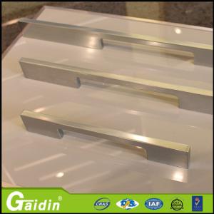 Wholesale wardrobe contemporary anodized foggy siver aluminum furniture handle from china suppliers