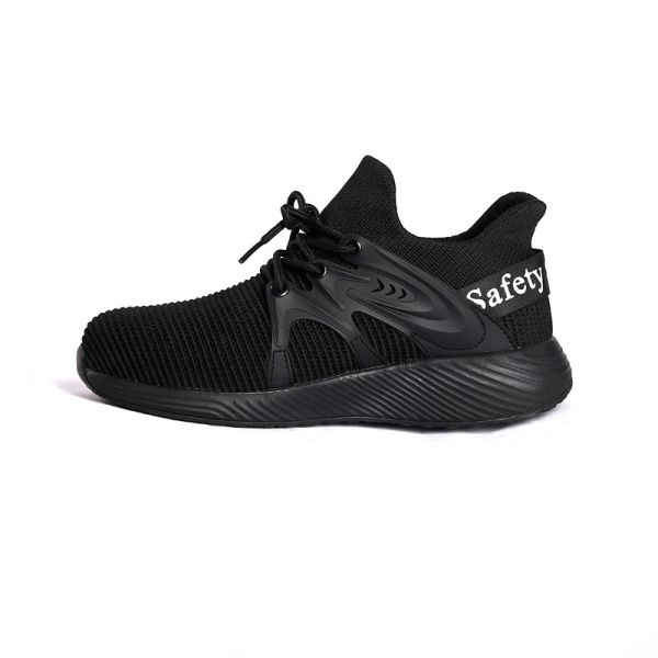 Customized Labor Insurance Shoes Lightweight Breathable Deodorant Work Shoes Summer Men'S Casual Sports Safety Shoes