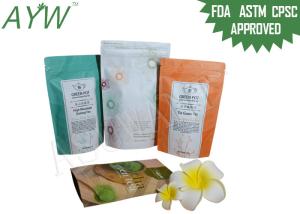 Wholesale Doypack Coffee Tea Bags Moisture Proof For Chinese Tea / Matcha Tea Powder from china suppliers