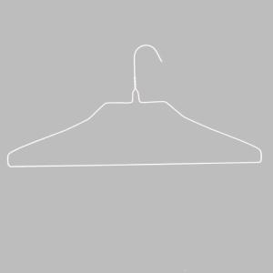 Wholesale Slim Line 20.5cm 2.2mm Dia PVC Coated Wire Hangers from china suppliers