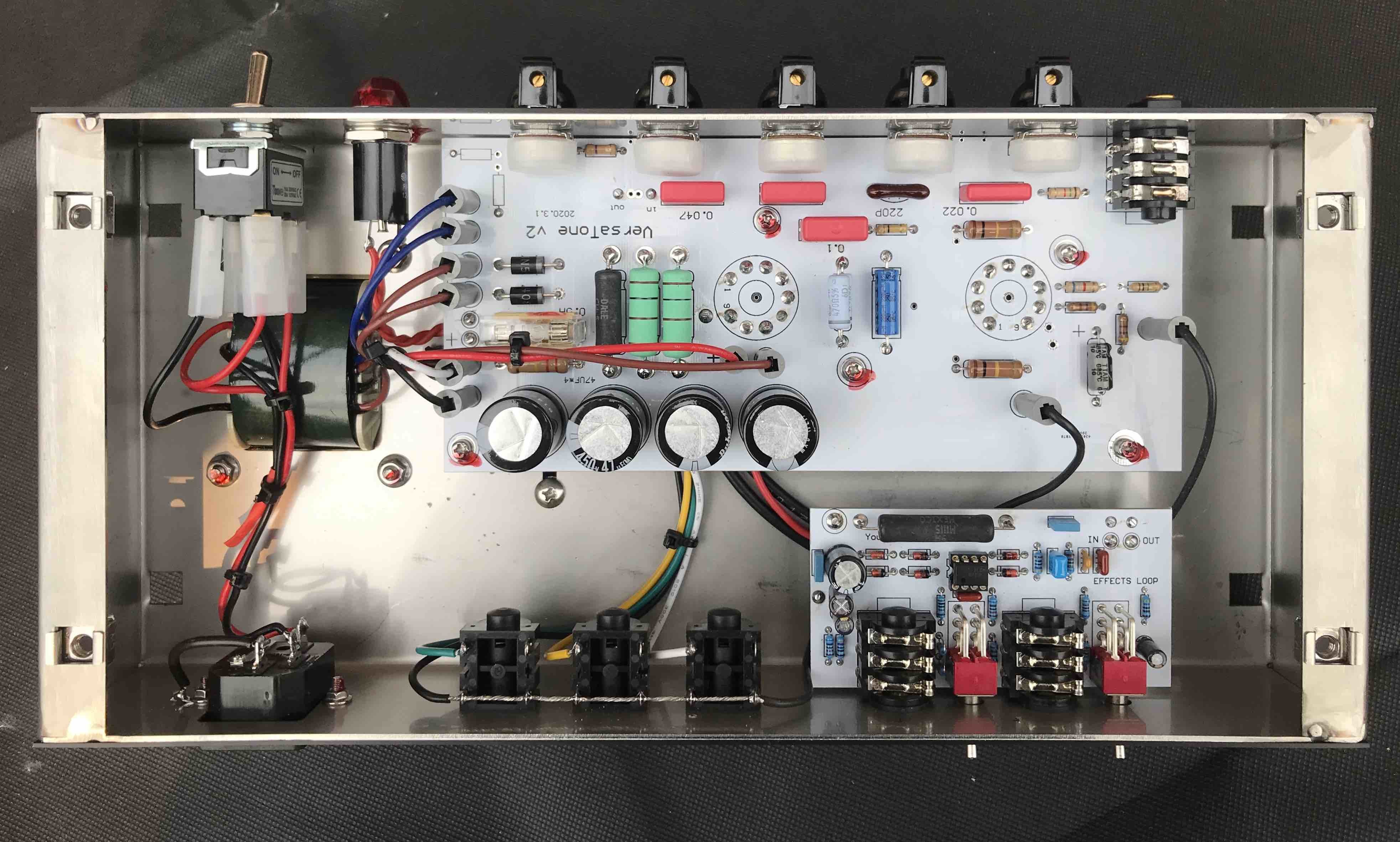 Custom Grand Vox Style Night Train 15/5 Watt Tube Amplifier Head 12ax7 EL84 Tubes