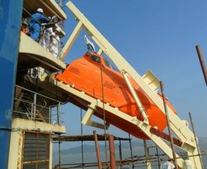 Wholesale Marine Davit for free fall life boat/life raft for sales from china suppliers