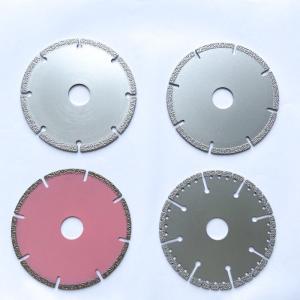 Wholesale 4.5inch 115x22.23mm Vacuum Brazed Diamond Blade For Metal Cutting from china suppliers