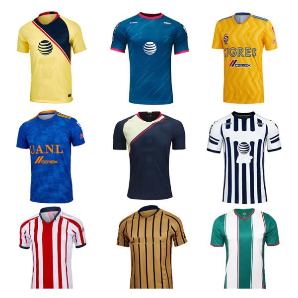 Wholesale Top Thai quality America camisetas de futbol Mexico Club America
