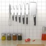 16 Inch Stainless Steel Magnetic Knife Bar for Kitchen Tool Knife Suspension