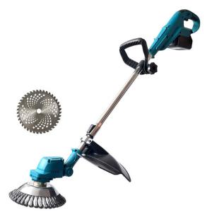 Wholesale Telescopic Electric Brush Cutter Cordless Grass Trimmer 21V from china suppliers